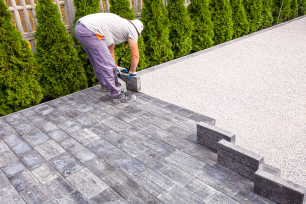 Permeable Paver Driveway in Angola, IN